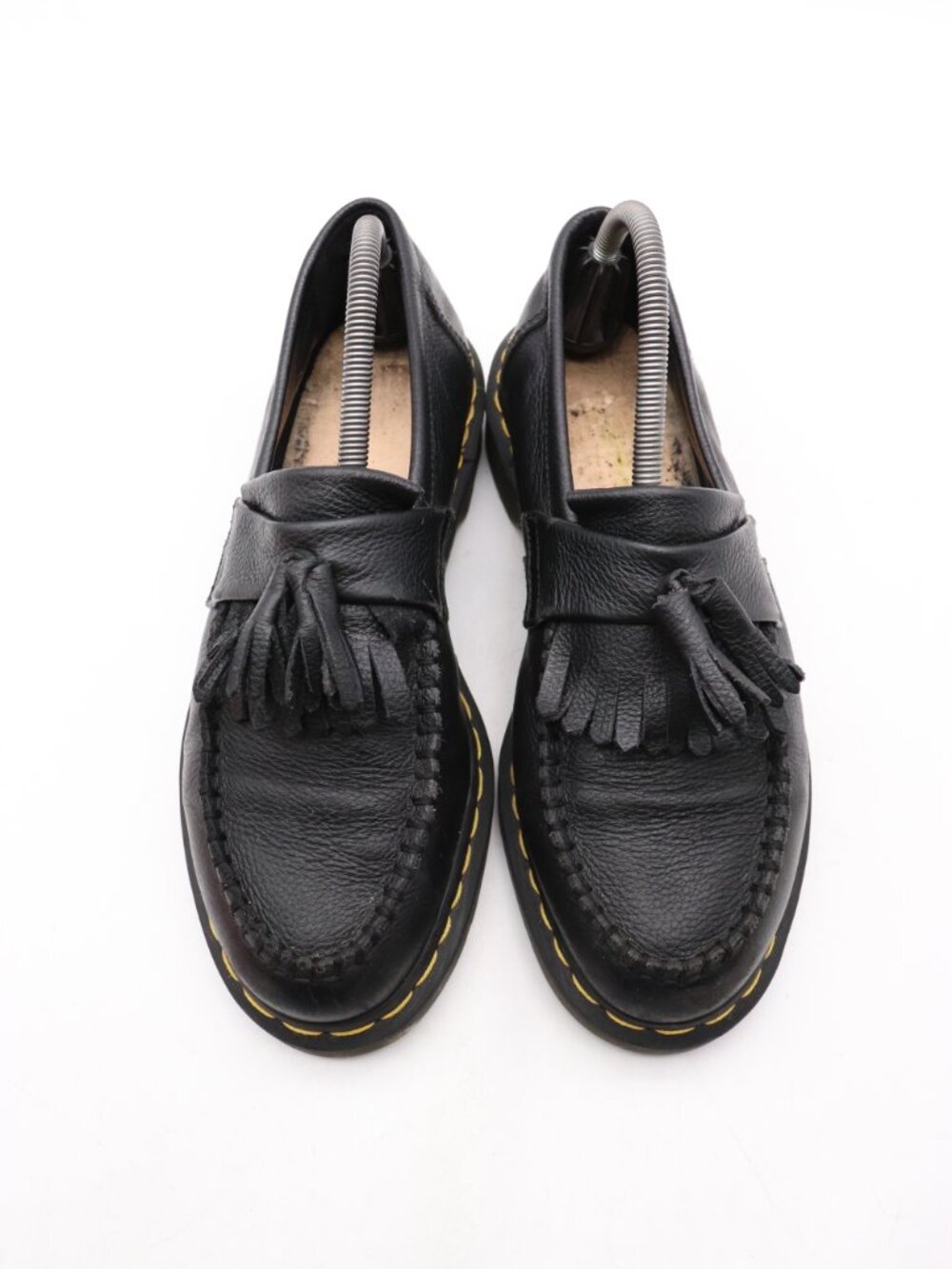 Doc Dr Martens Adrian Women's Size 9 Black Leather Tassel Loafers Slip On - Picture 2 of 9